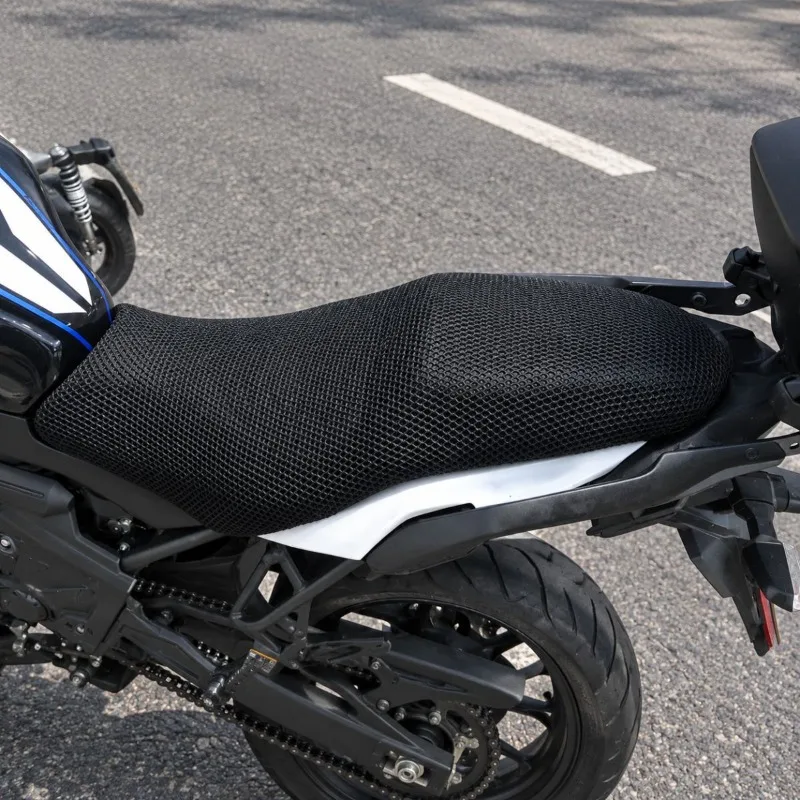 For Aprilia Tuareg 660 Tuareg660 Motorcycle Accessories 3D Mesh Net Cushion Elastic Seat Cover Waterproof Sunproof Protective