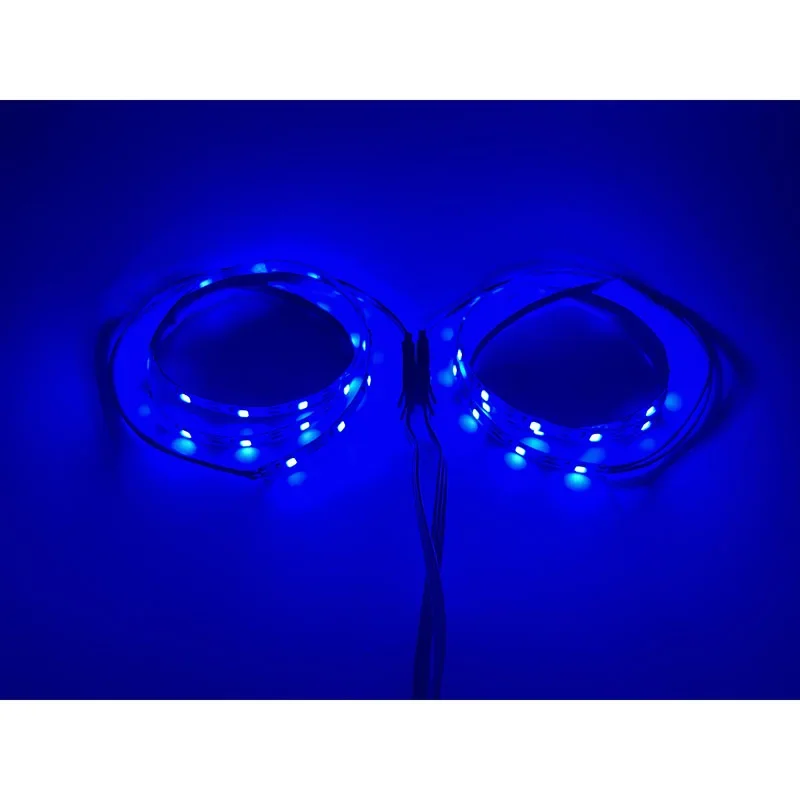 RC Car Chassis LED Lights Bar Lamp Strip for 1/10 Traxxas Crawler TRX4 Defender Axial SCX10 90046 Rustler RC4WD FMS YIKONG 40083