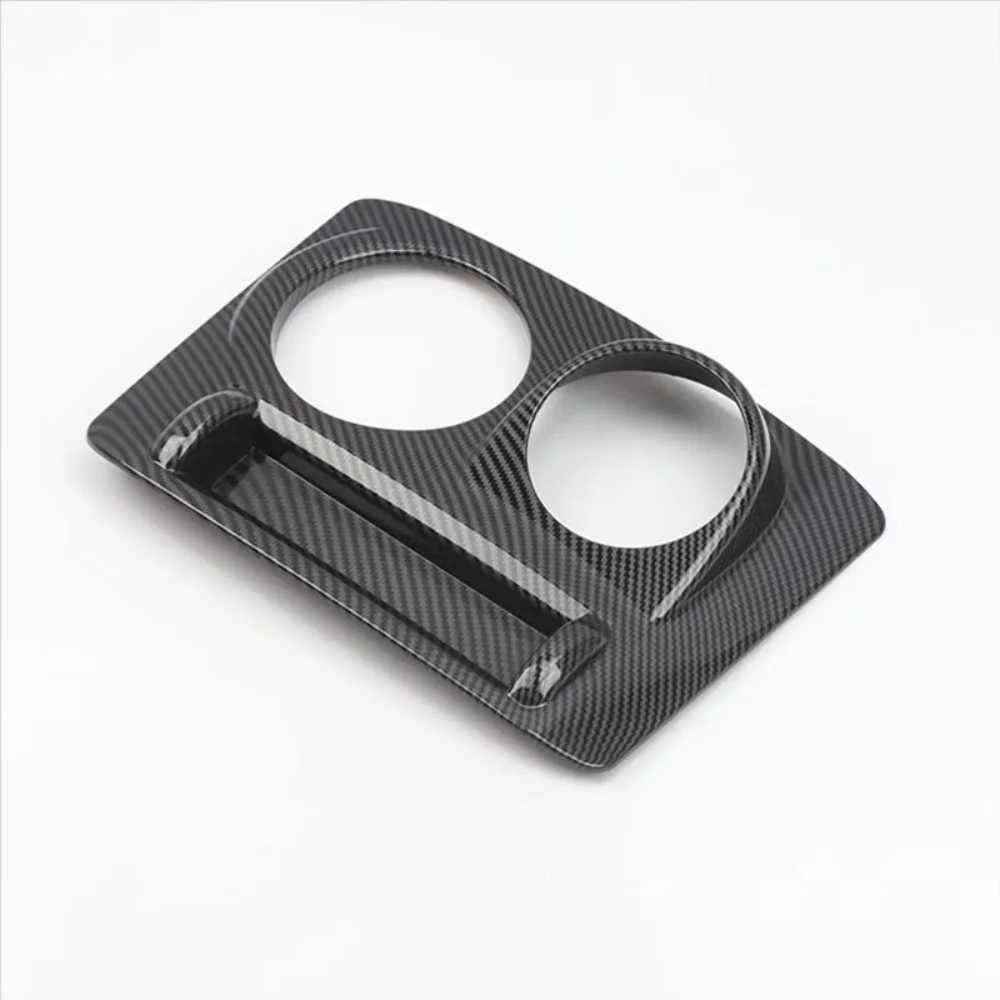 1Set Replacement Parts For Toyota 4Runner 2010-2021 Center Console Gear Shift Panel Cover Trim Accessories - ABS Carbon Fib