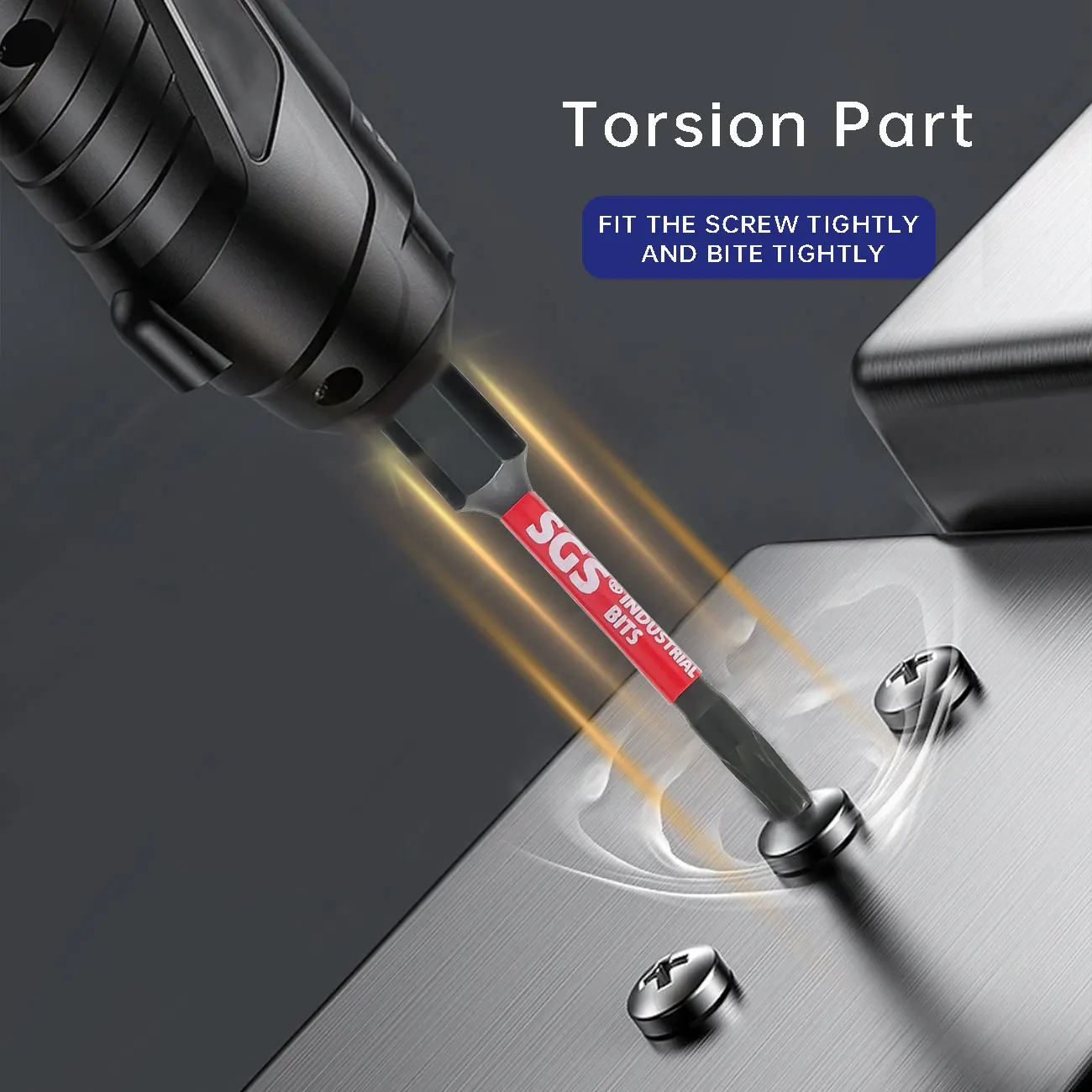 High-Torque Precision Impact Bit Set, S2 Steel, Super Strong Magnetic Properties, 10/20 Piece Set, Long and Short Versions 50Mm/25Mm, Compatible with Impact Drills in Various Models Such as Ph/T/Sq/Sl, Red and Black Color Scheme, Suitable for Home DIY (Self-Repair and Crafts)/Mechanical Repairs/Electronic Equipment Installation/Furniture Assembly - view 5