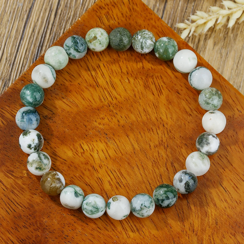 

Vintage Natural Stone Handmade Healing Crystal Bracelet Heart Pendant Yoga Healing Power Energy Chakra Jewelry Gifts