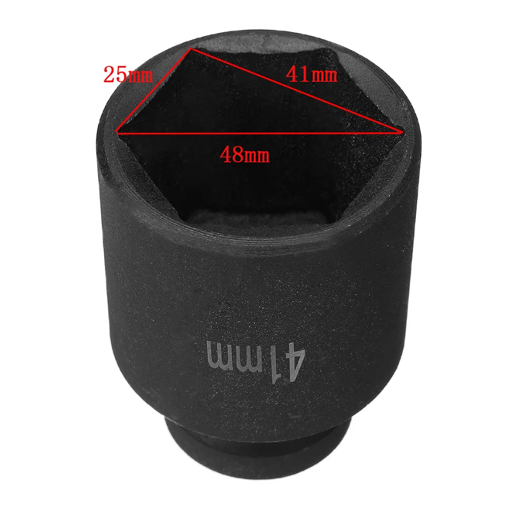 6 Point 41mm Deep Impact Socket 1 2  Drive Spindle Axle Nut Socket Hub Spindle Axle Nut Remove Install Tools