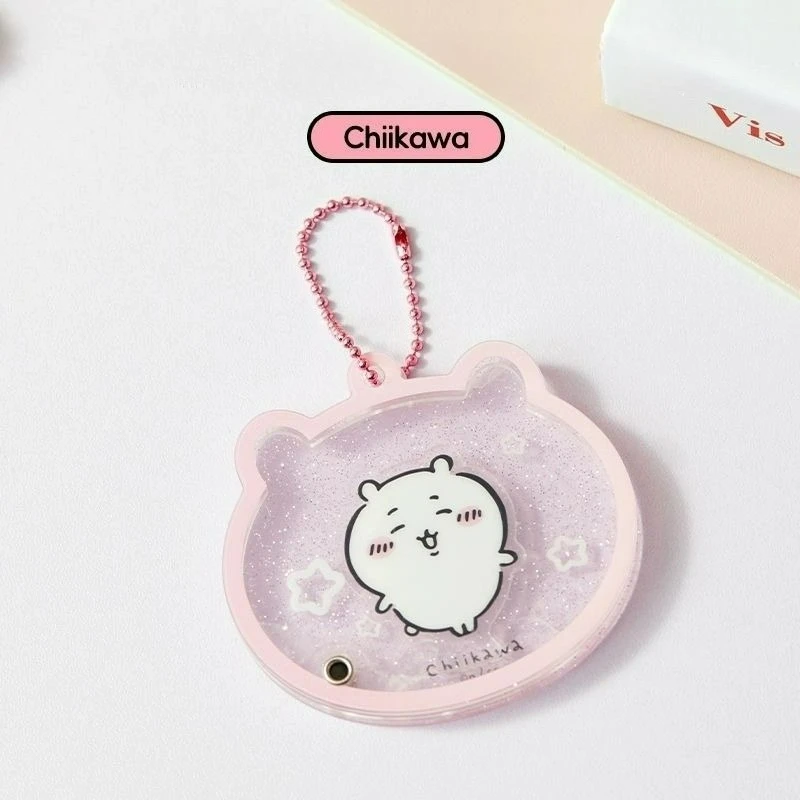 Chiikawa Hachiware Usagi berkilauan, liontin ransel lucu, gantungan kunci, hadiah ulang tahun
