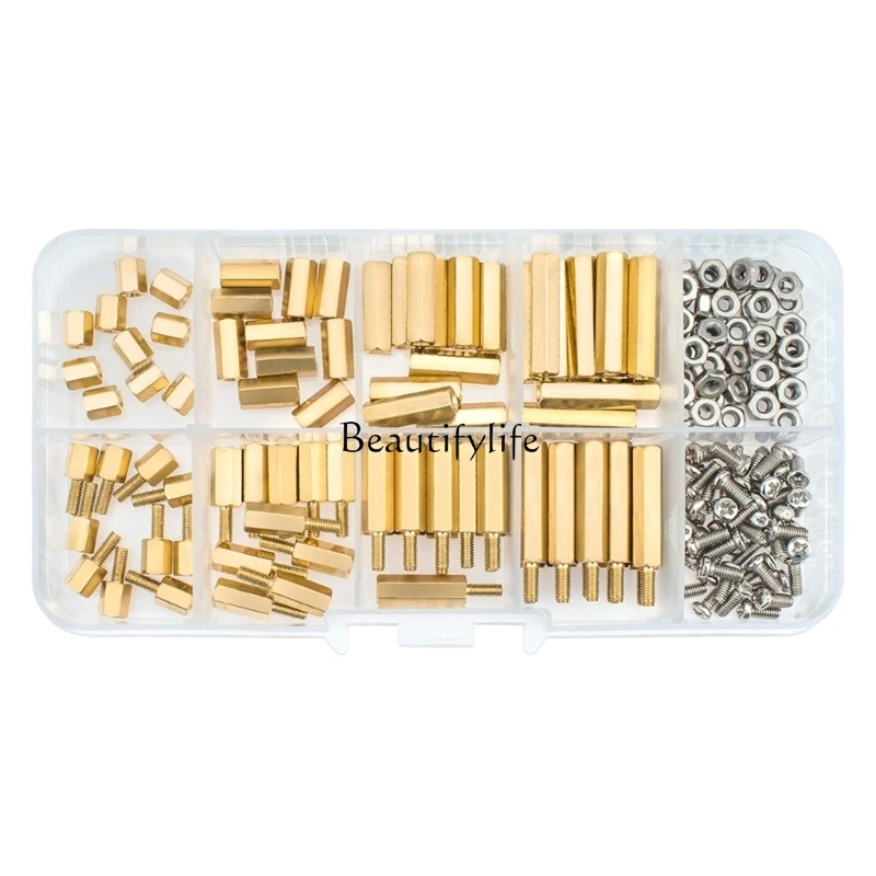 

Industrial Grade Standoffs Screws Brass Screw Nut Assortment Kits Suitable for Board Raspberry Motherboards Dropship
