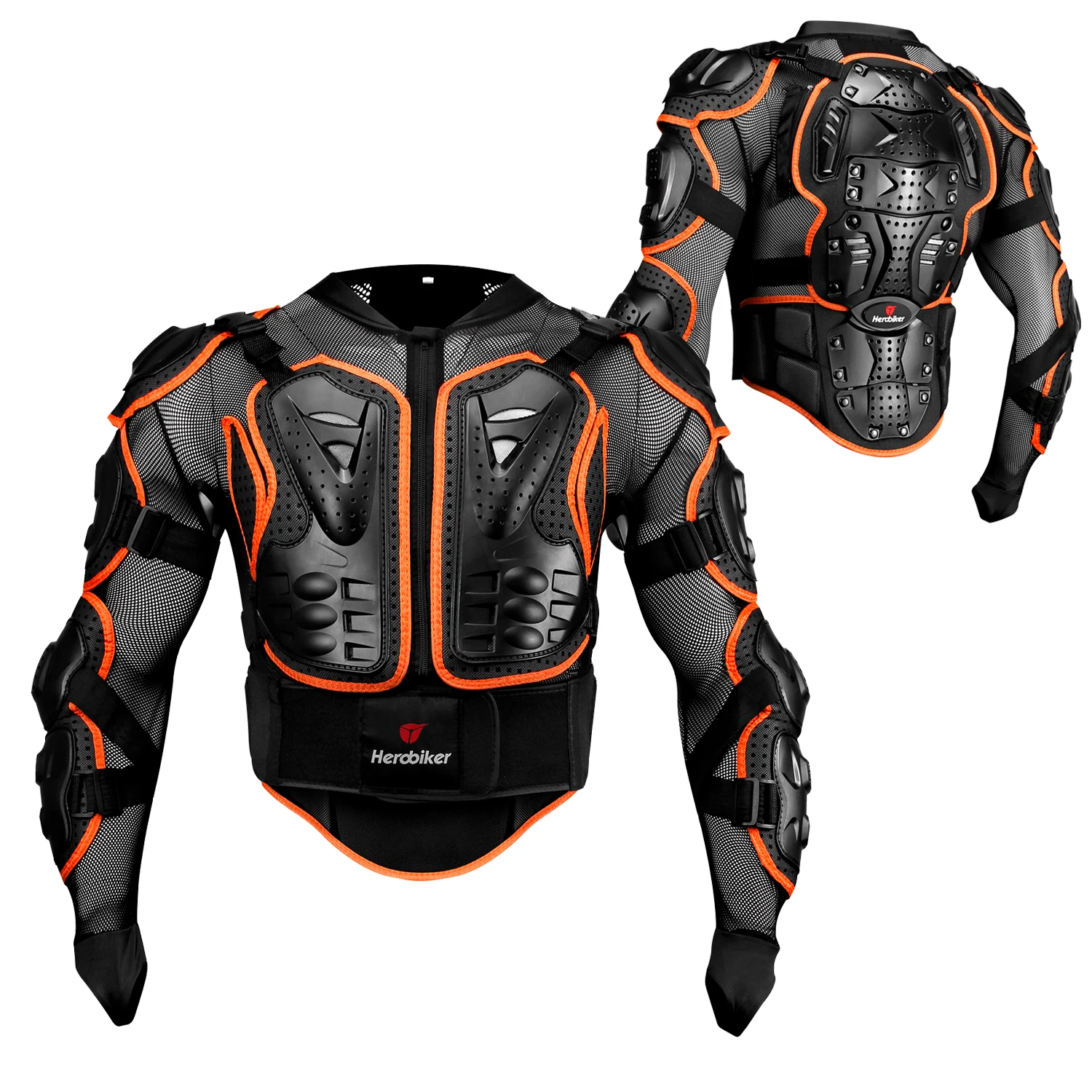 New Motorcycle Jackets Men's Full Body Armor Motorcycle Protection Jackets Motocross Enduro Racing Moto Protective Equipment 