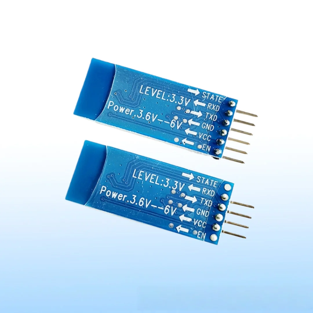 HC-05 and HC-06, for Arduino, Are Master-Slave 6-Pin / 4-Pin Anti-Reverse Integrated Bluetooth Serial Pass-Through Modules image 4