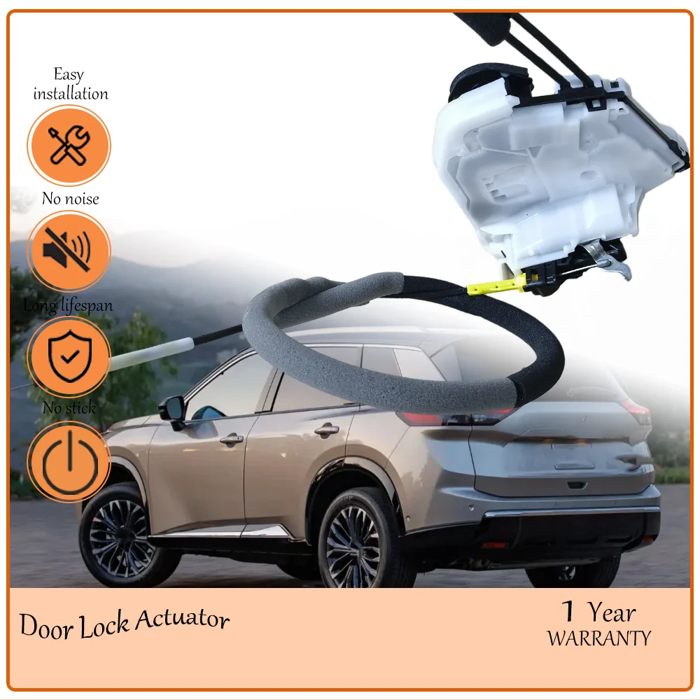 Anti-Corrosion Rear Left Right Passenger Side Door Lock Actuator, Aligns with Nissan Rogue 2021-2025, oem 825016RA0A,825006RA0A