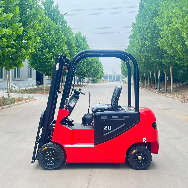 Small Electric Forklift 2Ton Lift Stacker Forklift Telescopic Forklift Loader