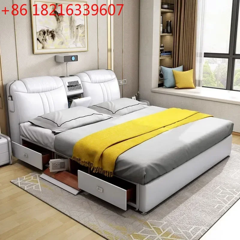 YAO Elephant Ear Electric Recliner Sofa Minimalist Living Room Cat Scratch Flannel Retractable Sleeper Bed 2025