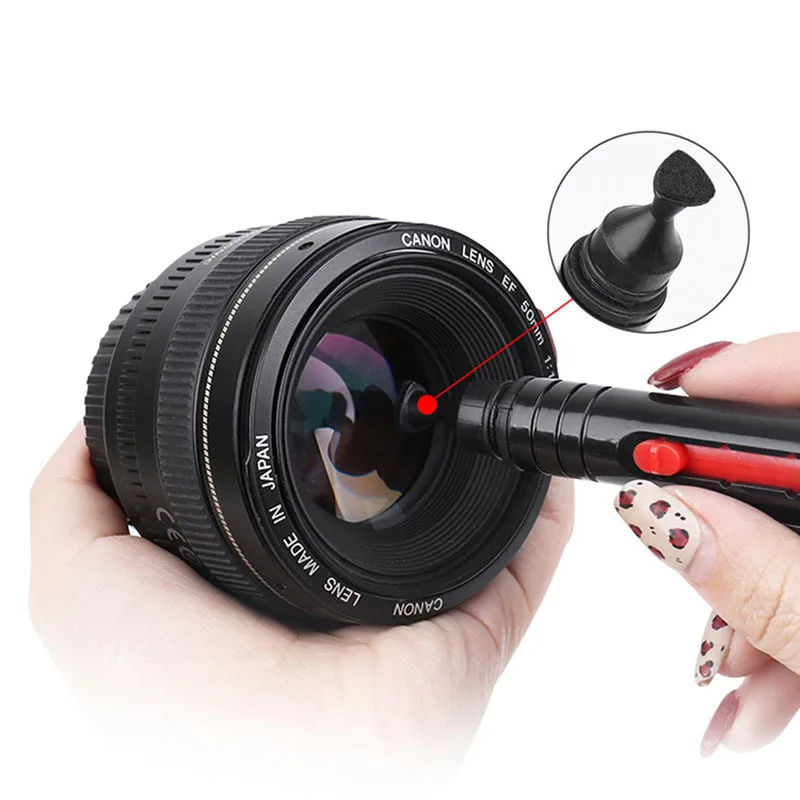 Camera Cleaning Kit Air Blower+Lens Brushes+Cleaning Pen+Cleaning Cloth for Camera Lenses & Filters Sensor Screen LCD