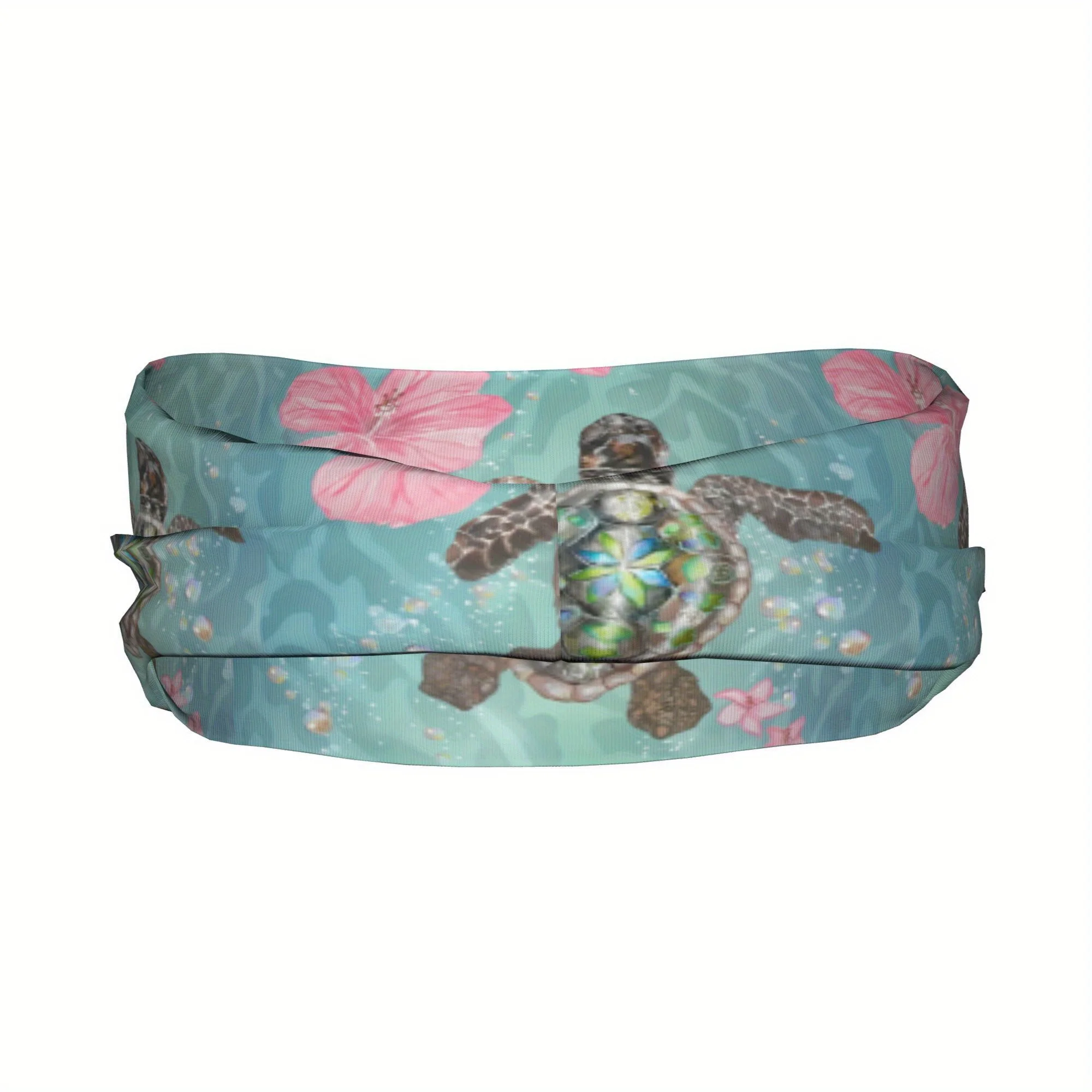 Sea Turtle Jellyfish Sports Headband Hair Band 2D Print Design