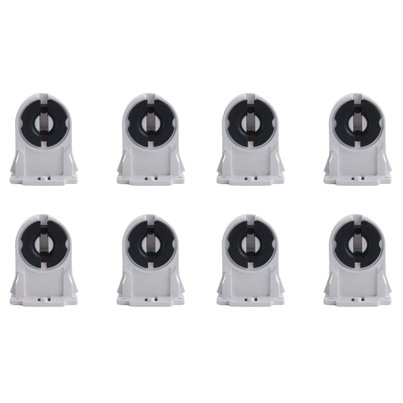 

Hot 8X T8 Fluorescent Lighting Socket Lamp Holder