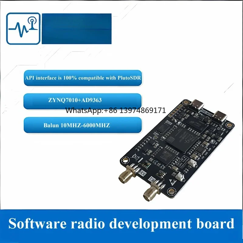 PlutoSDR NANO Software Radio ZYNQ7010 AD9363 SDR Development Board Wireless Communication Module