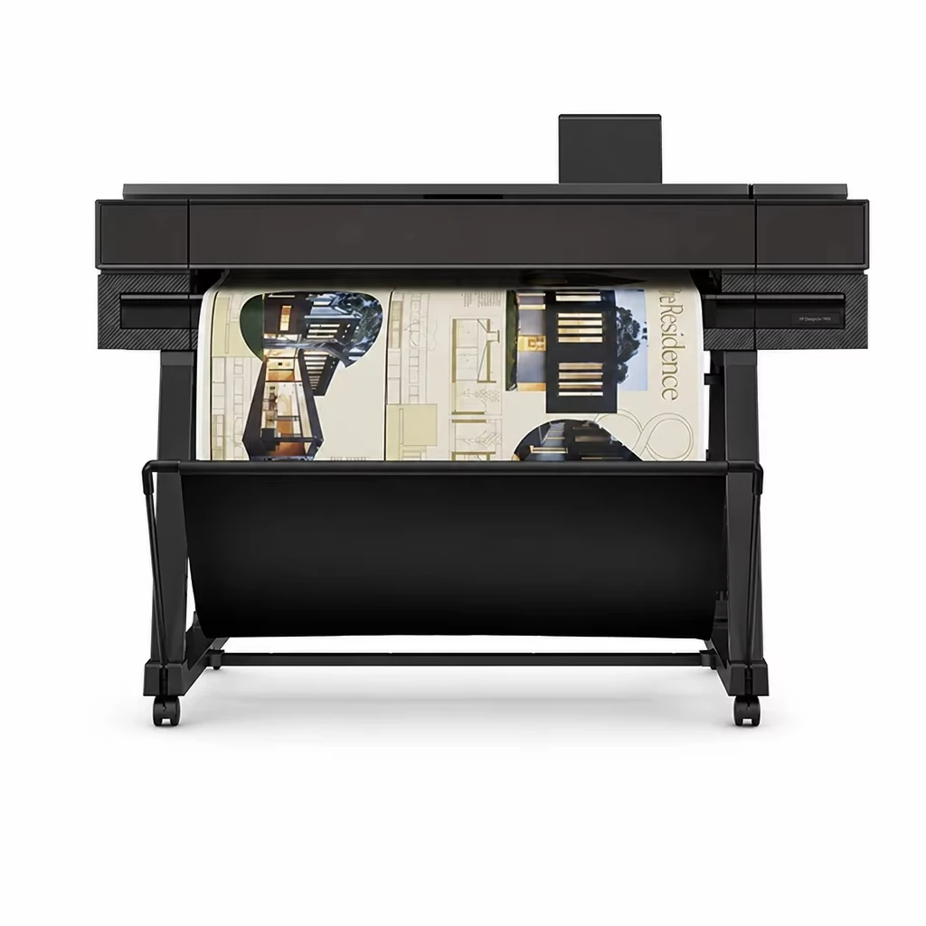H P T850 T850MFP 36in A0 Plotter Printer for AEC GIS MCAD A0 A1 CAD Posters Maps Signage Pigment Ink 90 Pages Per Hour