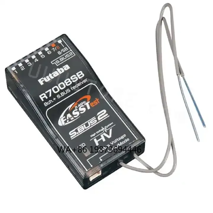 

R7008SB 8CH S.Bus2 SBUS FASSTest 2.4G Receiver for 14SG/18MZ/18SZ Radio Controller Telemetry Receiver s Accessories