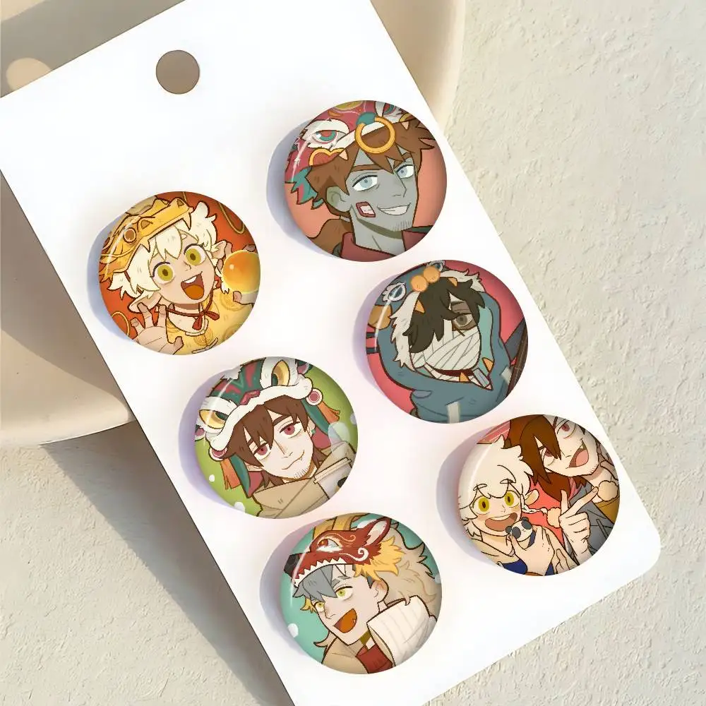 1031 All Saints Streets Neue Broschen Weiche Anstecknadel Lustiger, schrulliger Gnarpy auf einem Skateboard Meme-Abzeichen Gamer-Kollektion Geschenke