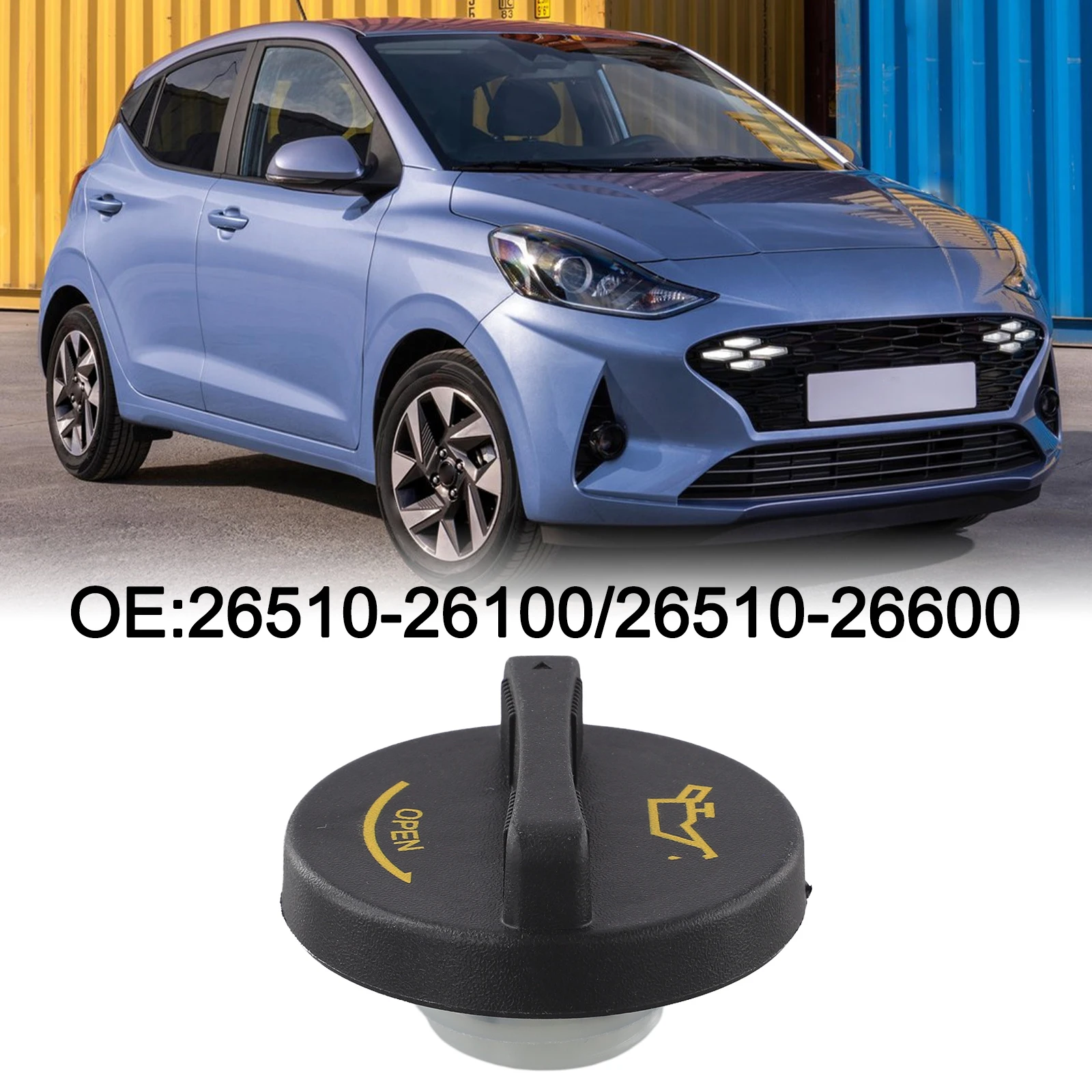 

Крышка заливной горловины моторного масла автомобиля 26510-26600 для Hyundai I10 I20 I30 для Ix20 Ix35 Ix55 для крышки маслозаливной горловины Tucson запасная часть