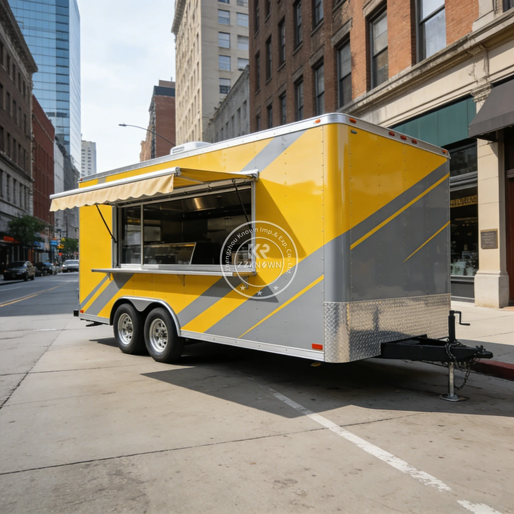 

Мобильный фудтрак: полностью оборудованный кейтеринг-прицеп с настраиваемым дизайном и вместимостью, для уличной торговли пивом и мороженым