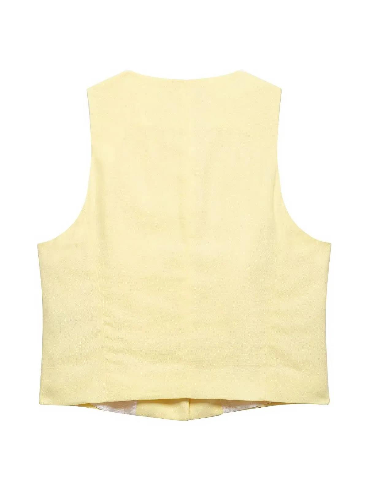 

Новый летний женский шарнисматический льняной удобный круглый жилет Ne со шлейфом 2025 сезонный оригинальный дизайн с защитой от ультрафиолета