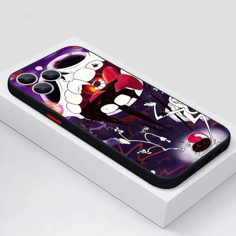 Phone Case For Samsung S21 Plus S24 S23 S22 S20 Ultra A53 A54 A71 A72 A73 A34 A51 A52 Soul Eater Cartoon Translucent Back Cover image 6