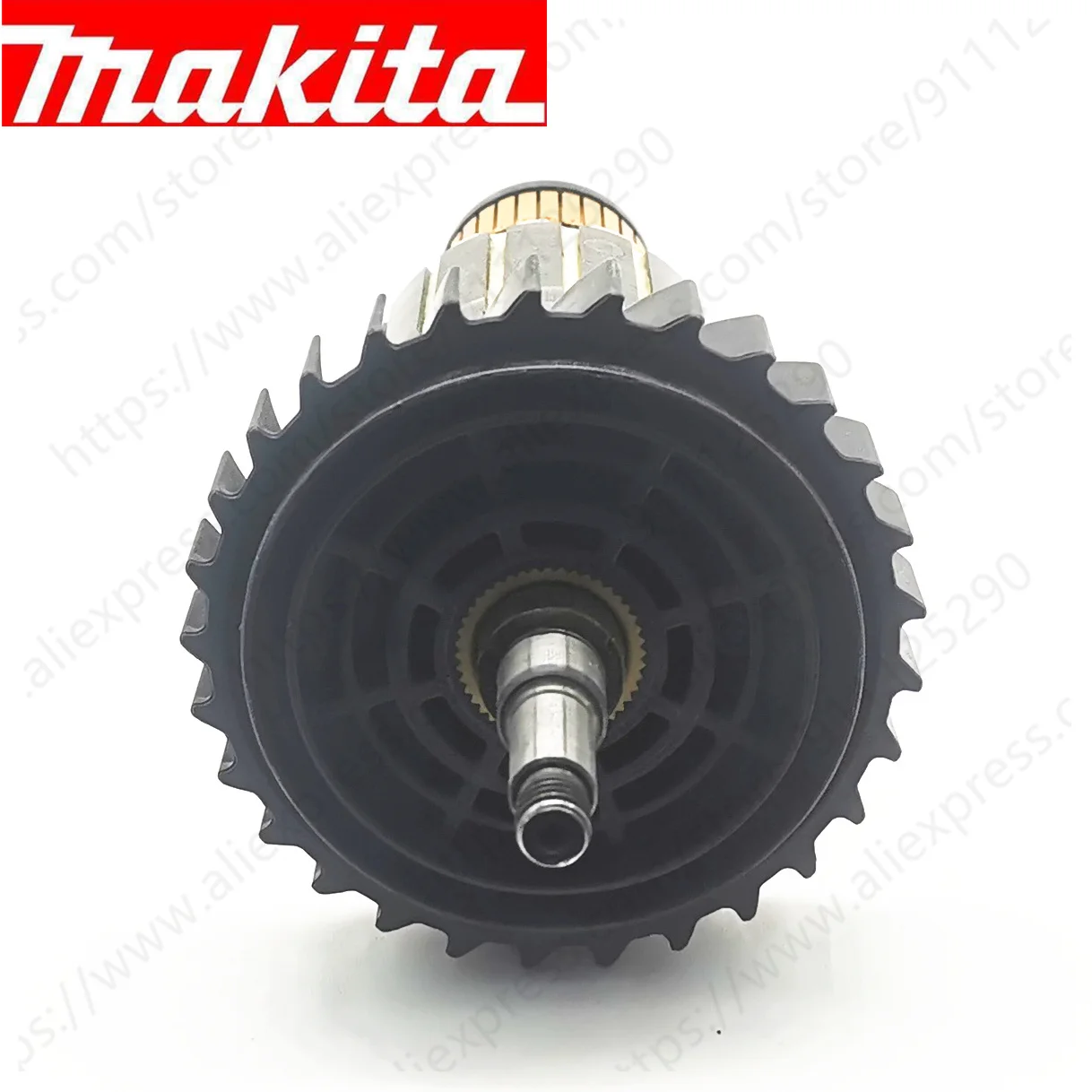 Anker Rotor Voor Makita GA7060 GA7060R GA7061 GA7061R GA7062 GA9060 GA9060R GA9061 GA9061R GA9062 518175-6