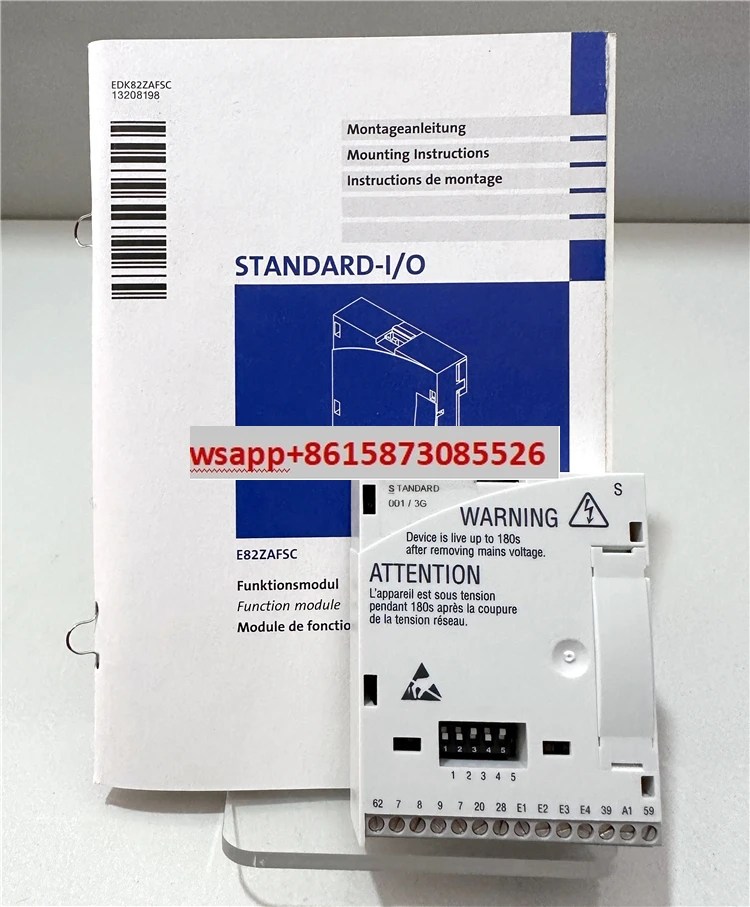 العلامة التجارية الجديدة الأصلية Lenz 8200 IO وحدة E82ZAFS C100 E82ZAFS C001 E82ZAFS C010 #1