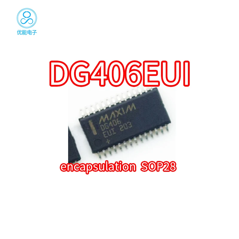 DG406EUI+T DG406/multiplexer IC package TSSOP-28 patch DG406EUI