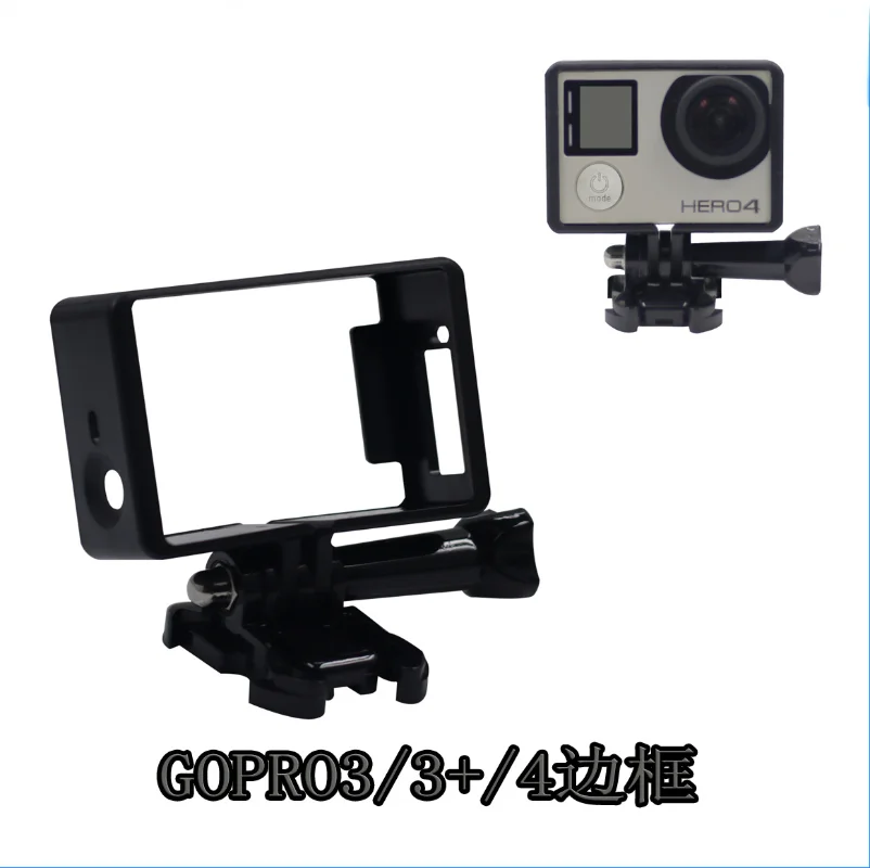 Standard Protective Border Frame for Gopro Hero 4 3+ Black 3 Camera Case Protector Mount For Go Pro 3 3+ 4 Cam Accessory