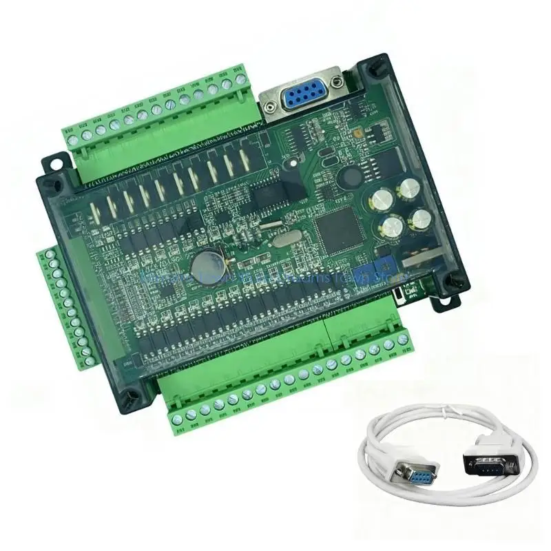 HX6A Industrielle SPS-Steuerung FX3U 24MT 14 Eingänge 10 Transistoren Ausgänge Unterstützt HMIs für