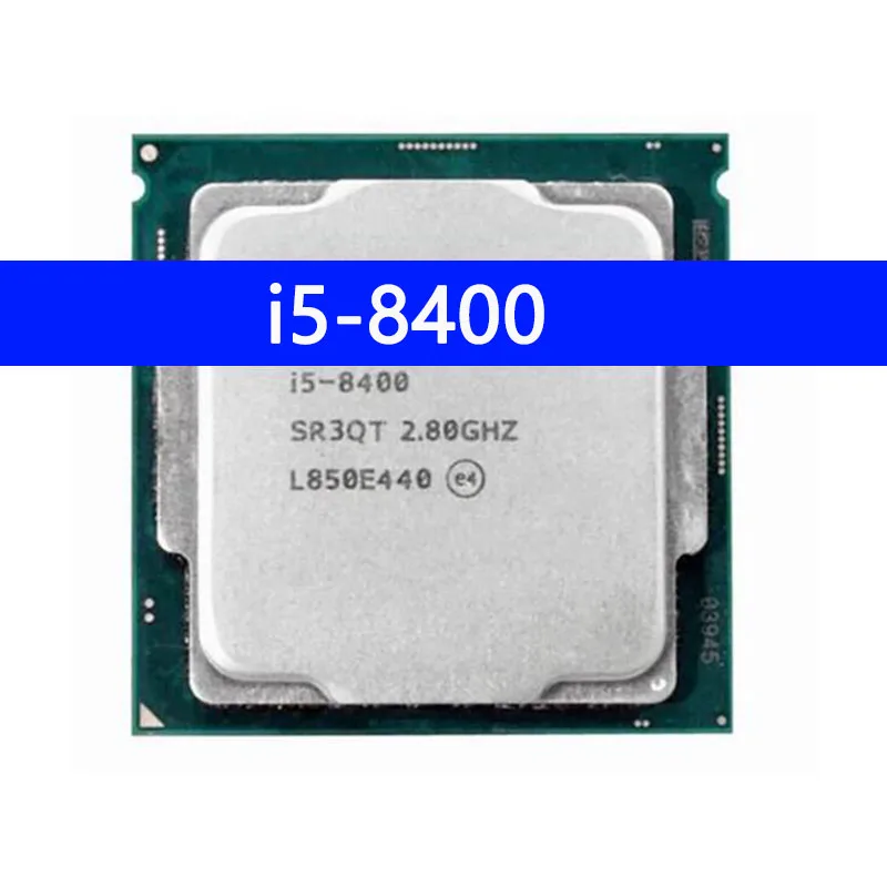 

i5-8400 CPU i5 8400 2.8 GHz Six-Core Six-Thread CPU Processor 9M 65W LGA 1151