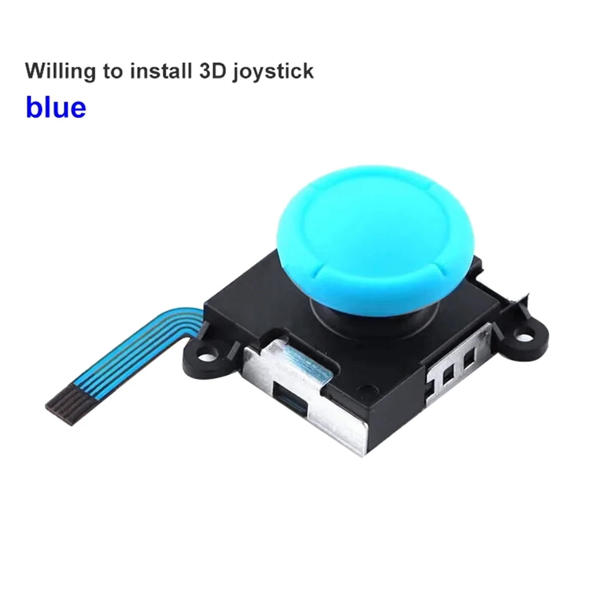 10PCS 3D Analog Joystick For NS Switch Lite Joycon Controller Handle Joystick For Switch Lite Game Accessories White HGC