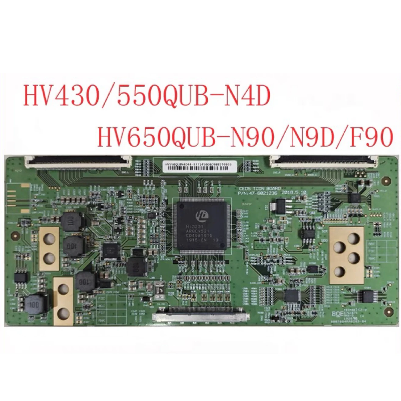 Original Tcon Board HV430QUB-N4D/N4E HV550QUB-N4D HV650QUB-N90/N9D/F90 HV490QUB-N8H Logice Board For TV Screen Repair