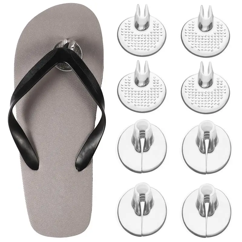 

6Pairs Outer Anti-mother Toe Silicone Slipper Sandals Forefoot Pad Flip-flop Clip Foot Pad Toe Protectors For Flip-flops Insole