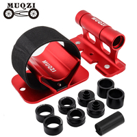 MUQZI Bike Fork Mount Rack Car Roof Rack Car Carrier Bracket MTB Road Folding Bicycle Quick Release Thru Axle Mount Adapter