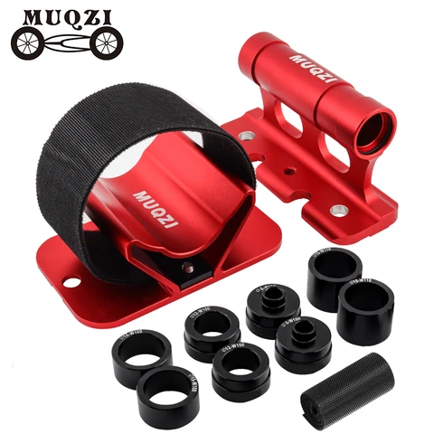 Muqzi bicicleta garfo montar rack de teto do carro suporte transportadora mtb estrada dobrável liberação rápida através do eixo adaptador montagem