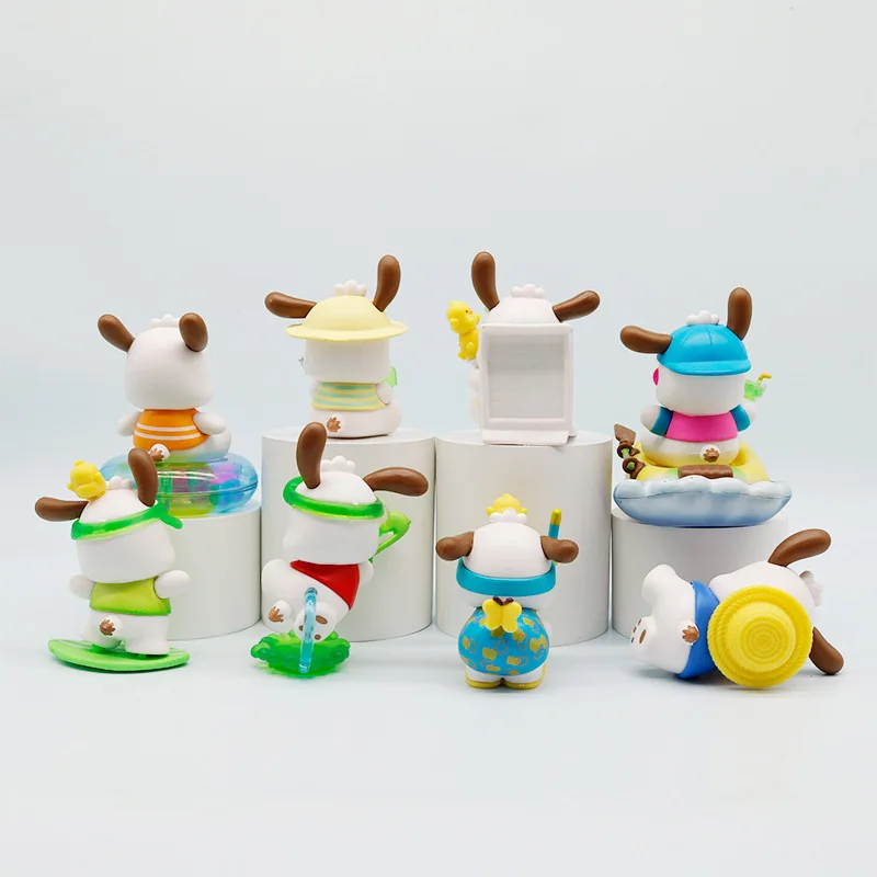 عطلة الشاطئ سلسلة باشا الكلب الشكل سيارة لطيف سطح المكتب المد اللعب الشكل الهيكل هدية عيد ميلاد زخرفة