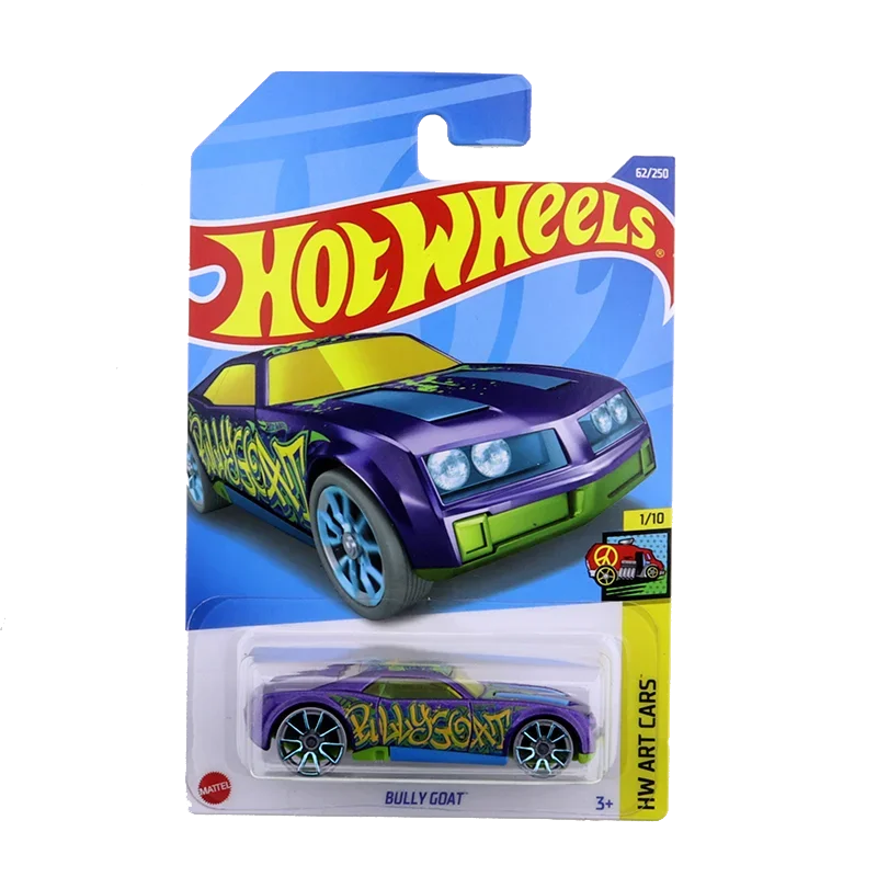 2022-62 Hot Wheels BULLY GOAT Mini Alloy Coupe 1/64 Metal Diecast Model Car Kids Toys Gift