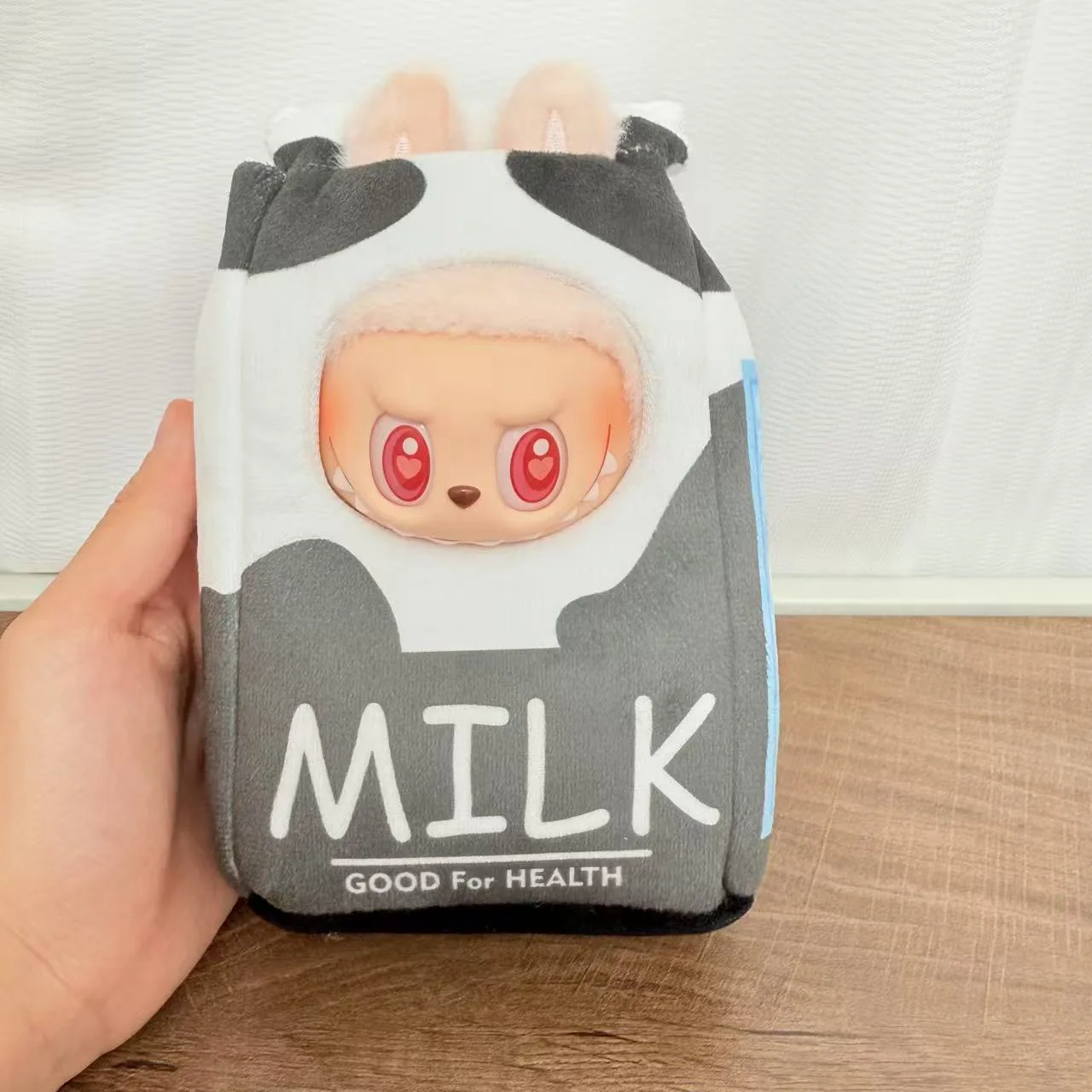 

10-17cm Kawaii Labubu Clothes Cartoon Milk Box Coat Plush Doll Clothes Accessories Fans Girls Boys Gifts Anime Game Periphery