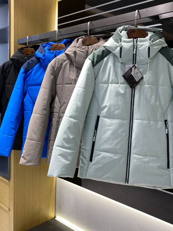 في الهواء الطلق عادية مقنعين الرجال القطن Jaet يندبروف الدافئة التنقل كل موسم ألياف البوليستر ملء Faionable طويلة Sve #5