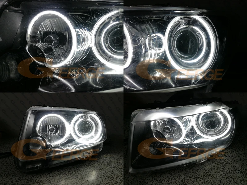 For JEEP GRAND CHEROKEE 2011 2012 2013 Excellent Ultra Bright CCFL Angel Eyes Halo Rings Kit Car Accessories