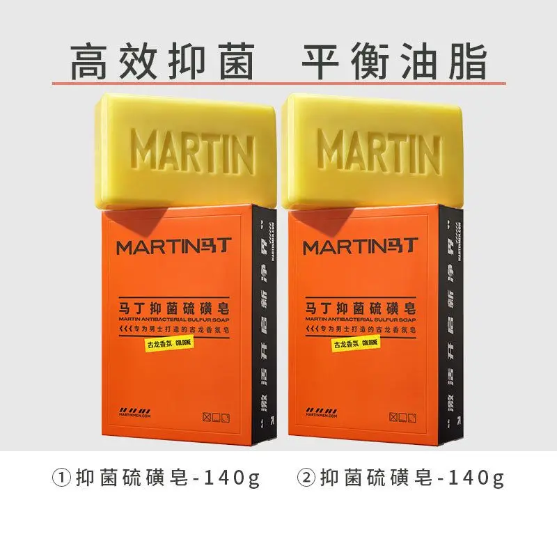 Men Exfoliating Soap Anti Mite Handmade Cologne Oil Control Deep Clean Face Body Wash