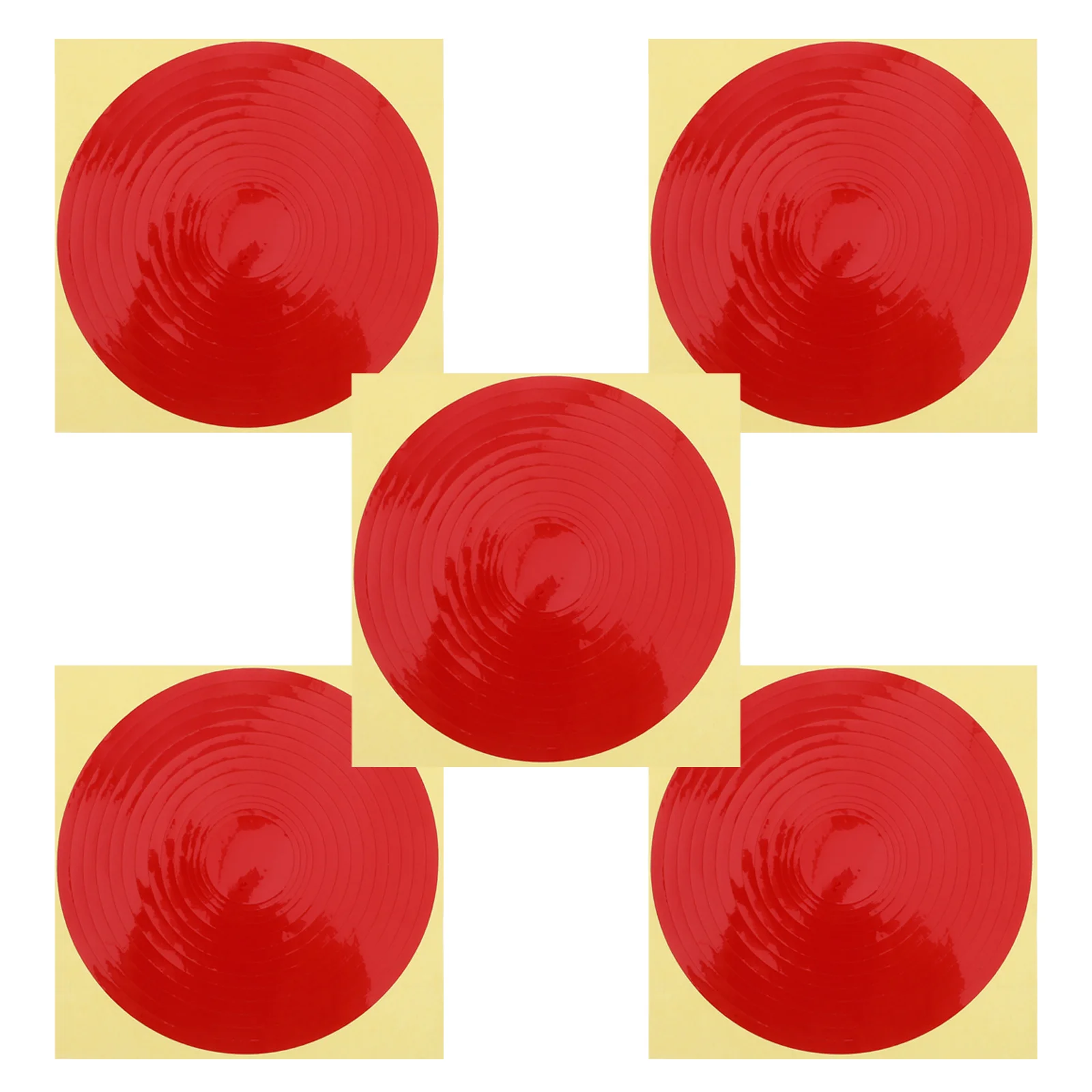 

5 Sheets Adhesive Pressure Instrument Decal Weather Resistant Gauge Sticker for Industrial Use Bright Arc Design Pressure