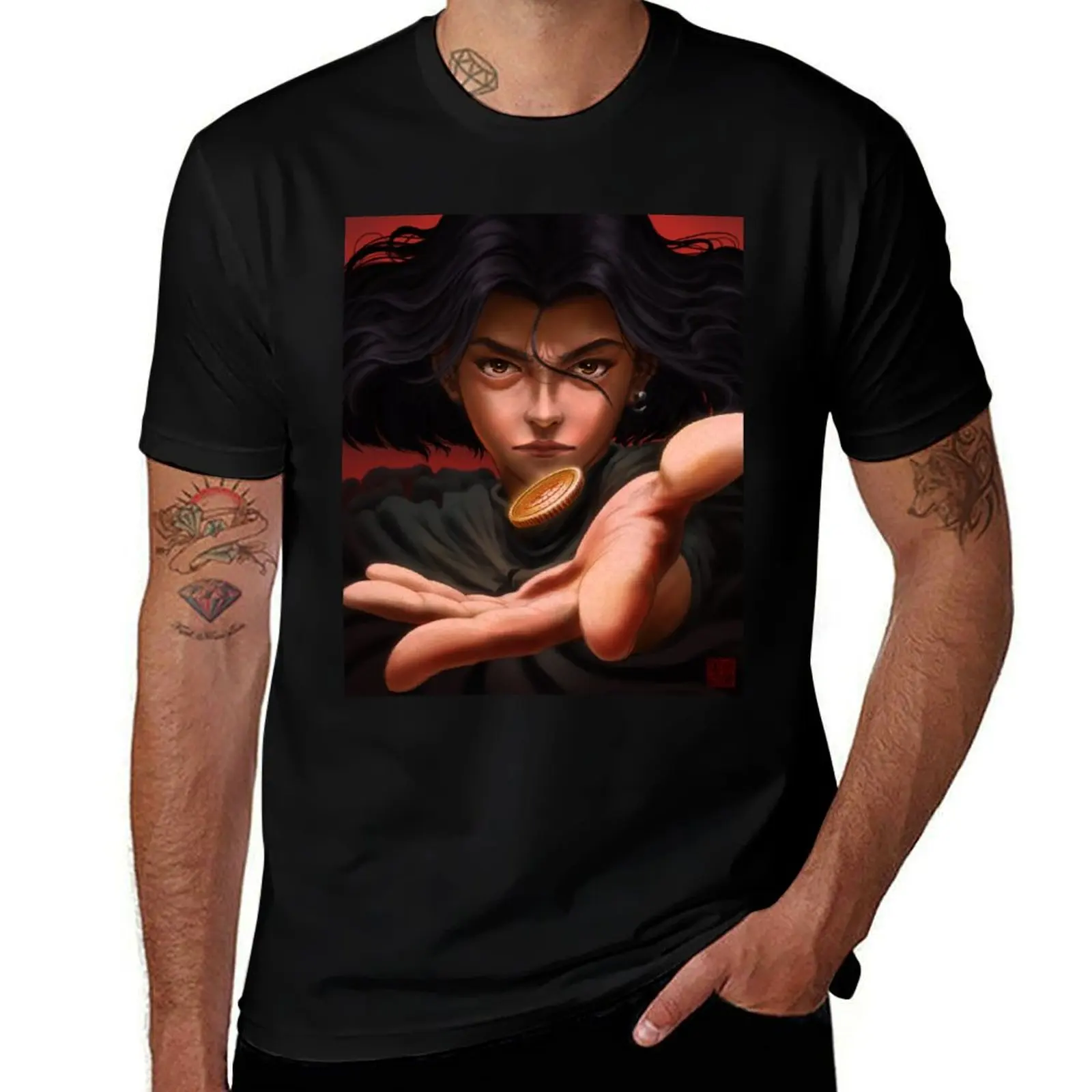 Vin - Mistborn T-Shirt Big and Tall Loose Fit T-Shirt