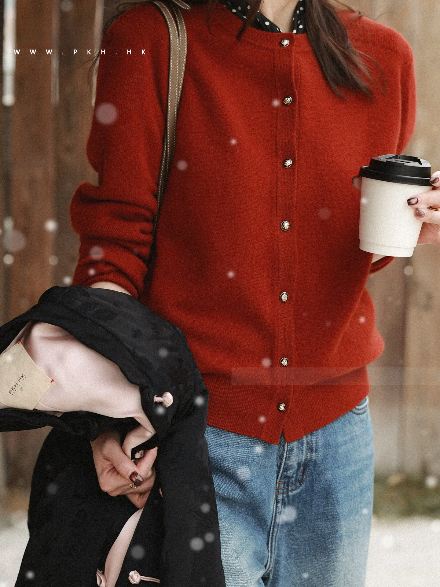 

Теплый шерстяной вязаный свитер с пуговицами, для ношения как внутри, так и снаружи, простой, с длинными рукавами, зимний.