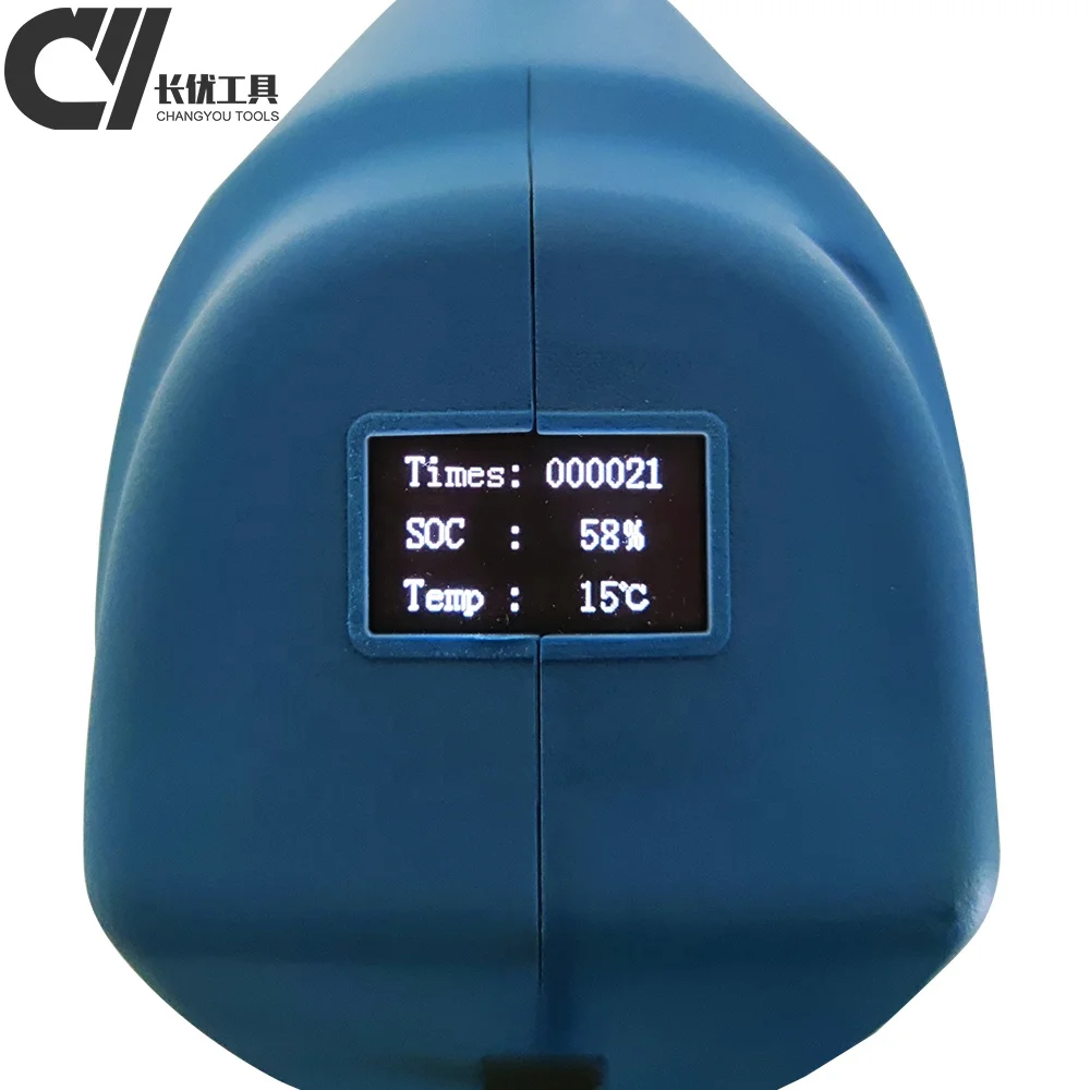 Outils de sertissage de câbles hydrauliques alimentés par batterie EZ-400