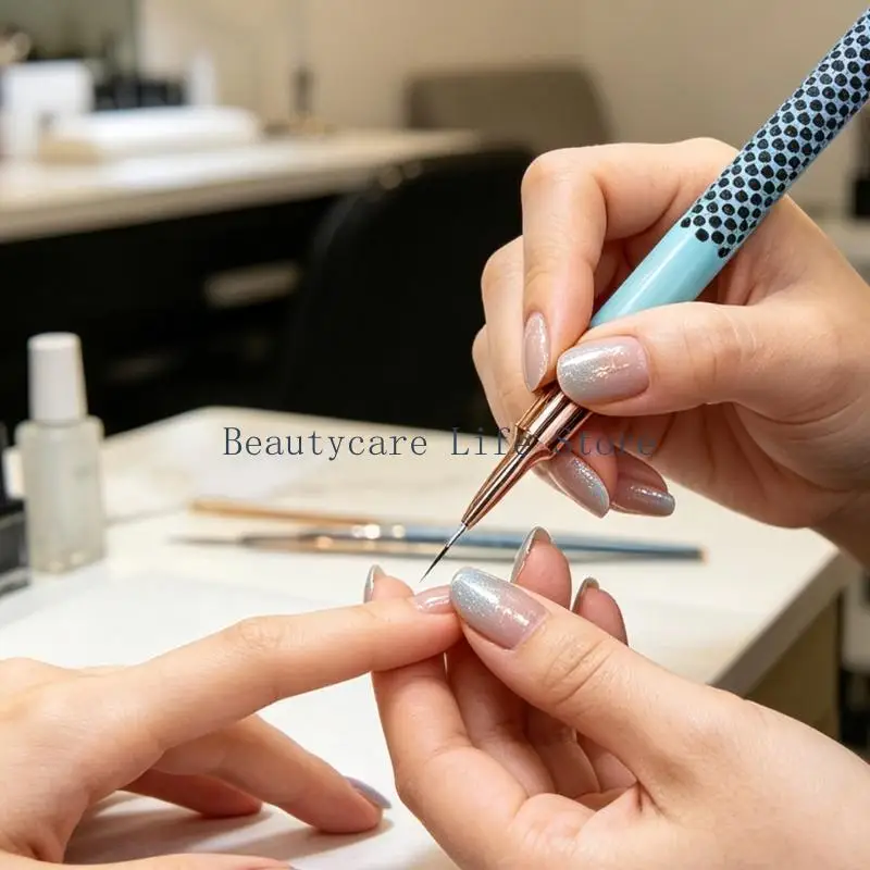 652C 5Pieces Precise Painting Brushes Hollow Handle For Reduced Fatigue During Intricate Designs