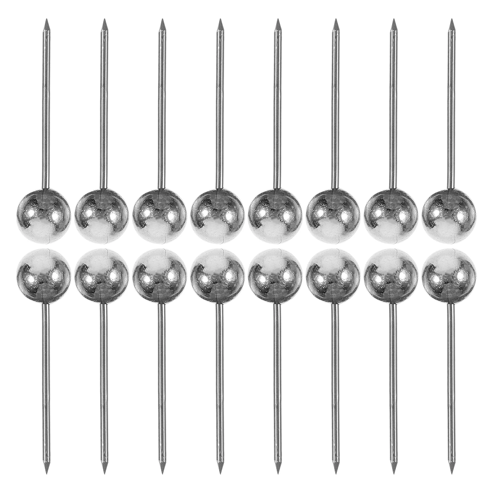 

Pin Map Push Pins Decorative Pushpin Ball Tacks Head for Travel Marking Maps Bulletin Board