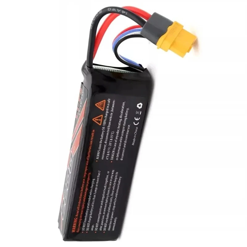 

1pcs new Original ZD RACING Lipo Battery 2200mAh 3S 11.1V 35C XT60, for MT16 RX12 SC12 RC Car Boat 450 Helicopter Accessories