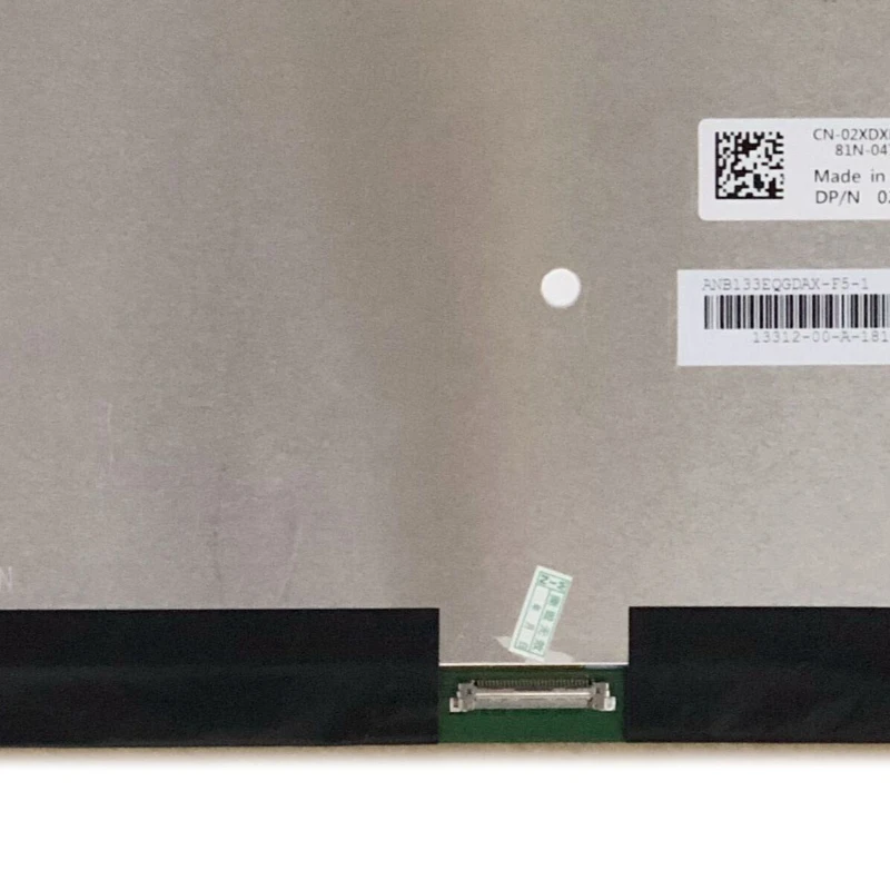 LQ133M1JX20 LQ133M1JX20-E 72% COLOR FHD IPS Laptop LCD SCREEN for DELL 13 7373 P83G NOT TOUCH panel