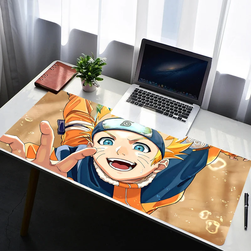 

Mouse Pad PC Non Slip Rubber Mousepad Laptop Gamer Cabinet HD Naruto Uzumaki Keyboard Pad Office Computer Gaming Desk Mouse Mat